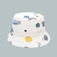 thumbnail image 2 of Discount! Fdelink Bucket Hat Sun UV Protection Hat 1-4Y Baby Sun Hat Anti-UV Cartoons Pattern Summer Boys Girls Kids Children Multicolor7, 2 of 2