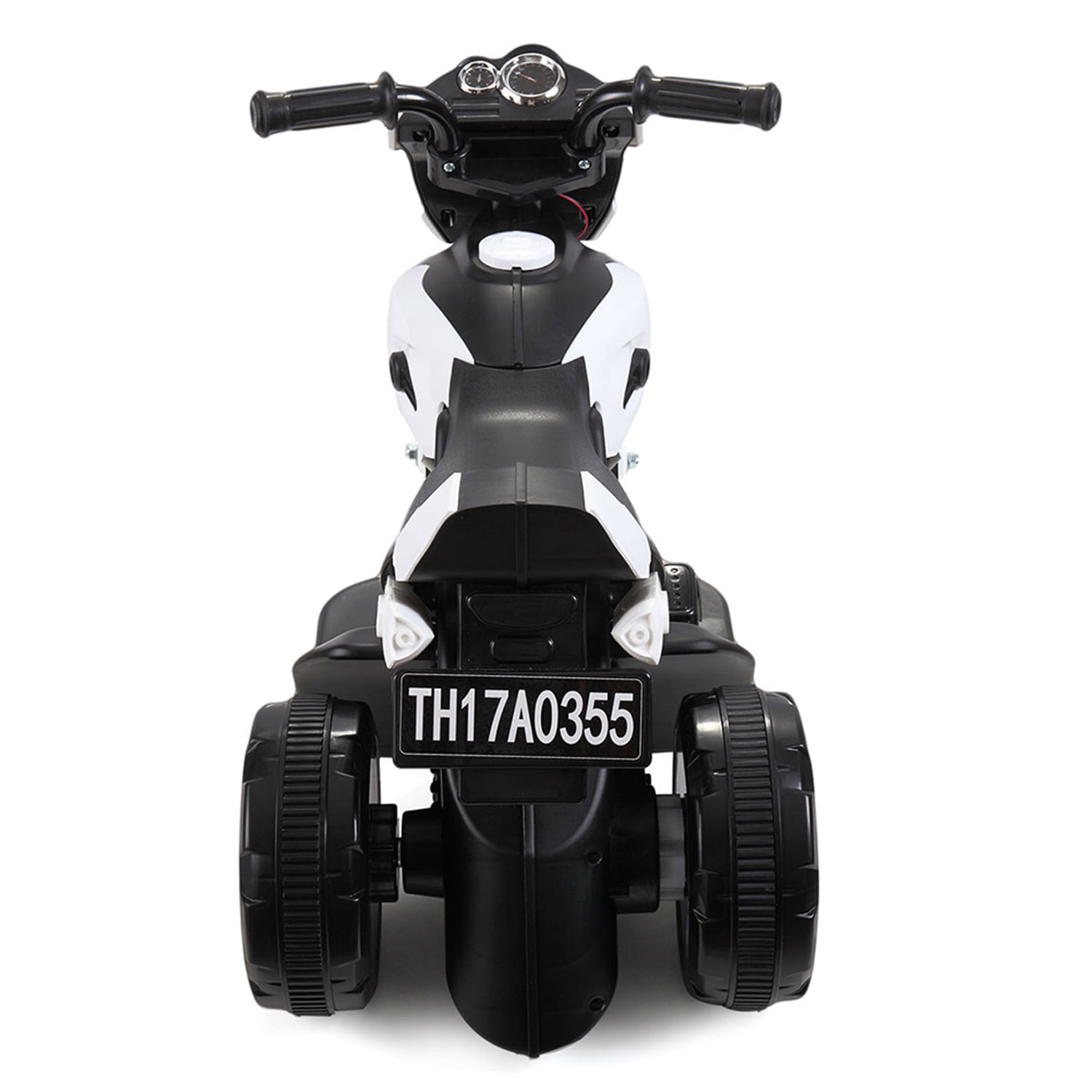 Lowestbest White 6 V Motorcycle Powered Ride-On Lowestbest White 6 V Motorcycle Powered Ride-On
