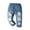 Blue, variant on GYRATEDREAM Baby Little Boys Jeans, Kids Straight Leg Fit Ripped Denim Pants for 1-6Y