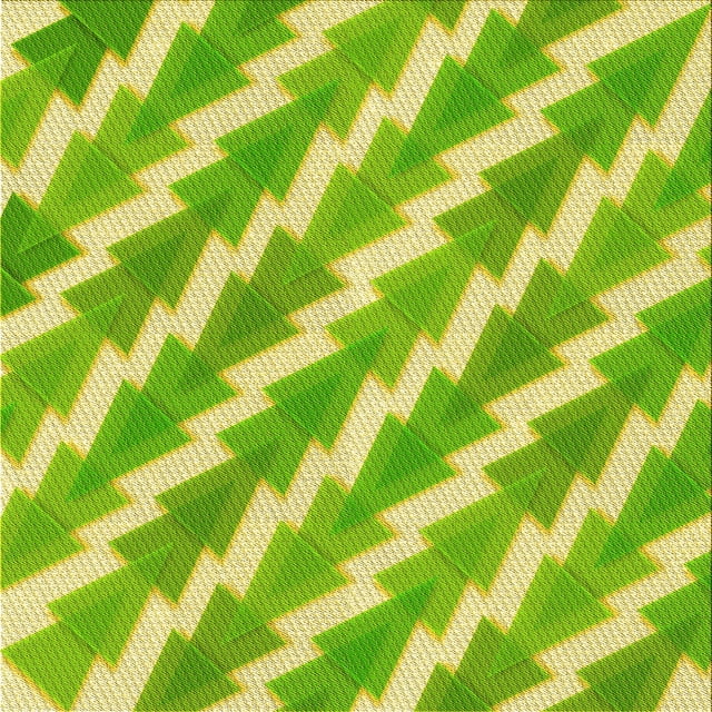 Ahgly Company Machine Washable Indoor Square Transitional Aloe Vera Green Area Rugs, 5' Square