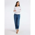 thumbnail image 2 of Sofia by Sofia Vergara Women's Beatrix Relaxed Boyfriend Jeans, Multiple Inseams, Sizes 0-20, 2 of 5