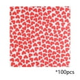 thumbnail image 2 of Fmbmuo Napkins Valentine's Day Paper 100 Pcs Heart-Patterned Decorations, Festive Heavy-Duty Pink Cutlery Set for School Valentine's Party, 2 of 5