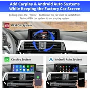Road Top Carplay Retrofit Kit Decoder for BMW NBT EVO 1/2/3/4/5/6/7/M3/M4/M5/X1/X2/X3/X4/X5/X6 2017-2020 Year Youtube and Siri