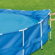 Summer Waves 15 ft Round Active Frame Above Ground Pool, Blue, Ages 6 and Up, Unisex