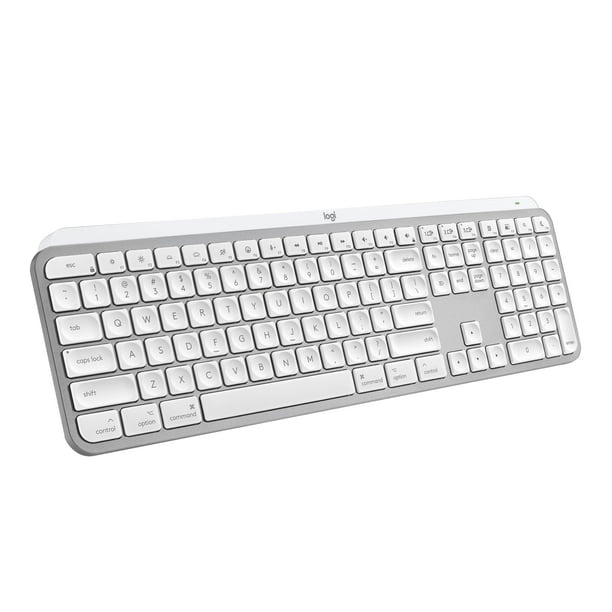 Teclado inalámbrico Logitech MX Keys S para Mac - Gris pálido
