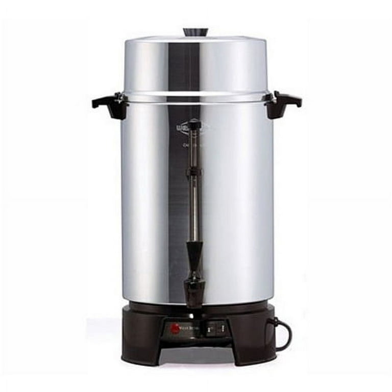 Commercial Coffee Maker 100 Cup West Bend Brewer Urn Office Church