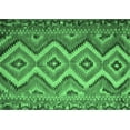 thumbnail image 1 of Ahgly Company Indoor Rectangle Southwestern Emerald Green Country Area Rugs, 2' x 4', 1 of 4
