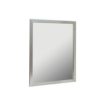 Foremost 1" x 24" Wall Mirror, Silver