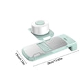 thumbnail image 1 of Multifunctional Vegetable Chopper Cutter Slicer Shredder for Kitchen,3-in-1 Mandoline Slicer with Container & Hand Guard,Food Processor for Potato Onion,Easy Grip Handles for Home Cooking Meal Prep, 1 of 4