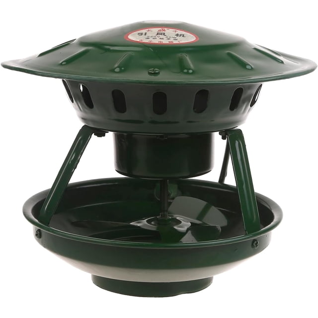 Ventilador de escape de inducción de corrientes de chimenea doméstica 60 W, extractor de inducción para casa de campo, máquina de escape doméstica