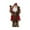A, variant on Hometravel Christmas Santa Decoration, 12 Inch Posable Doll Ornament, Festive Window Display Piece for Seasonal Home, Party Setting