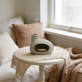 Handcrafted Ceramic Incense Burner with Chimney, Palo Santo Holder and ...