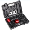 thumbnail image 4 of Rivet Nut Tool Rivet Nut Kit, Rivet NutAdapter Compatible with Cordless Drill & Ratchet Wrench, Newly Labor-Saving Rivnut Tool with 10 Mandrels, Rugged Carrying Case, 4 of 5