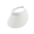 thumbnail image 1 of Sonducket Sombreros para el sol Protección Clip-On Gorras Visera de lino Ajustable Grandes aleros Parte vacía Color sólido Regalo deportivo Sombreros blanco Sonducket AP010232-03, 1 of 6