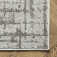 thumbnail image 4 of nuLOOM Annie Modern Crosshatch Abstract Area Rug, 2' 8" x 8', Runner, Annie Light Grey, 4 of 9
