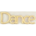 thumbnail image 2 of 1 Pc, 7" X 2.75" Script & Matte Black Wood Welded Word Dance For Home & Events Decor, 2 of 3