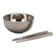 thumbnail image 4 of Palillos para casa de muñecas a escala 1/12, accesorios de cocina para casa de muñecas, juguetes para juegos de rol. Plata, 4 of 9