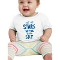 thumbnail image 1 of Not All Stars Belong To The Sky T-Shirt Infant -Smartprints Designs,  12 Months, 1 of 4