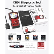 MOTOPOWER Car OBD2 Code Reader OBD2 Scanner Engine Fault Code Reader Diagnostic Scan Tool
