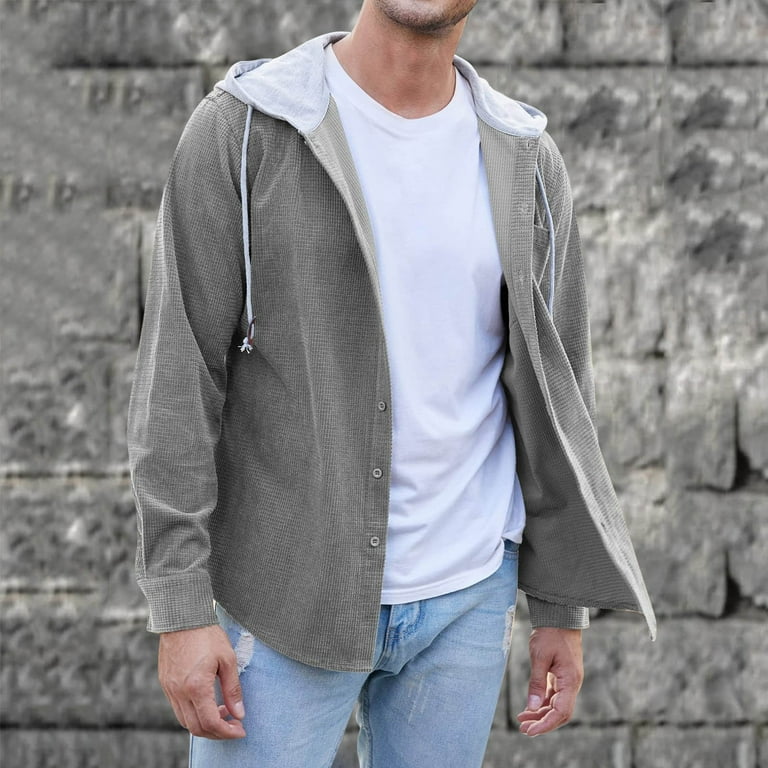 Mens sales corduroy hoodie