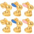 thumbnail image 3 of Shisuyan 6Pcs Jewelry Making Charms DIY Jewelry Rabbit Charms Pendants for Bracelet, 3 of 8