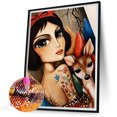 thumbnail image 2 of Pintura de diamante 5D DIY Taladro redondo completo Chica de dibujos animados Kit Decoración para el hogar (A6790) Hugtrwg Para estrenar, 2 of 9