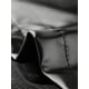 thumbnail image 5 of Falda de cuero INSPIRE CHIC para mujeres con borlas de cadena de cuentas, cintura alta, dobladillo asimétrico, faldas cortas ceñidas al cuerpo negra XS, 5 of 6