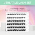 thumbnail image 3 of Ardell Press On Lash Clusters, Wispies Natural Pre-Glued Eyelash Extensions, 60 Count, 3 of 6
