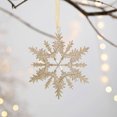 thumbnail image 2 of Car Hanging Decorations Cute Flocked Lambs Ear Garland Christmas Transparent String for Christmas String Beads Beads Curtains Christmas Snowflake Christmas Tree Snowflake Acrylic Transparent, 2 of 4