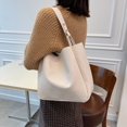 thumbnail image 3 of QWZNDZGR Simple And Fashionable Retro Women's Bag 2022 New High-Capacity Shoulder Bag Underarm Bag Japanese Texture Commuter Bucket Bag, 3 of 7