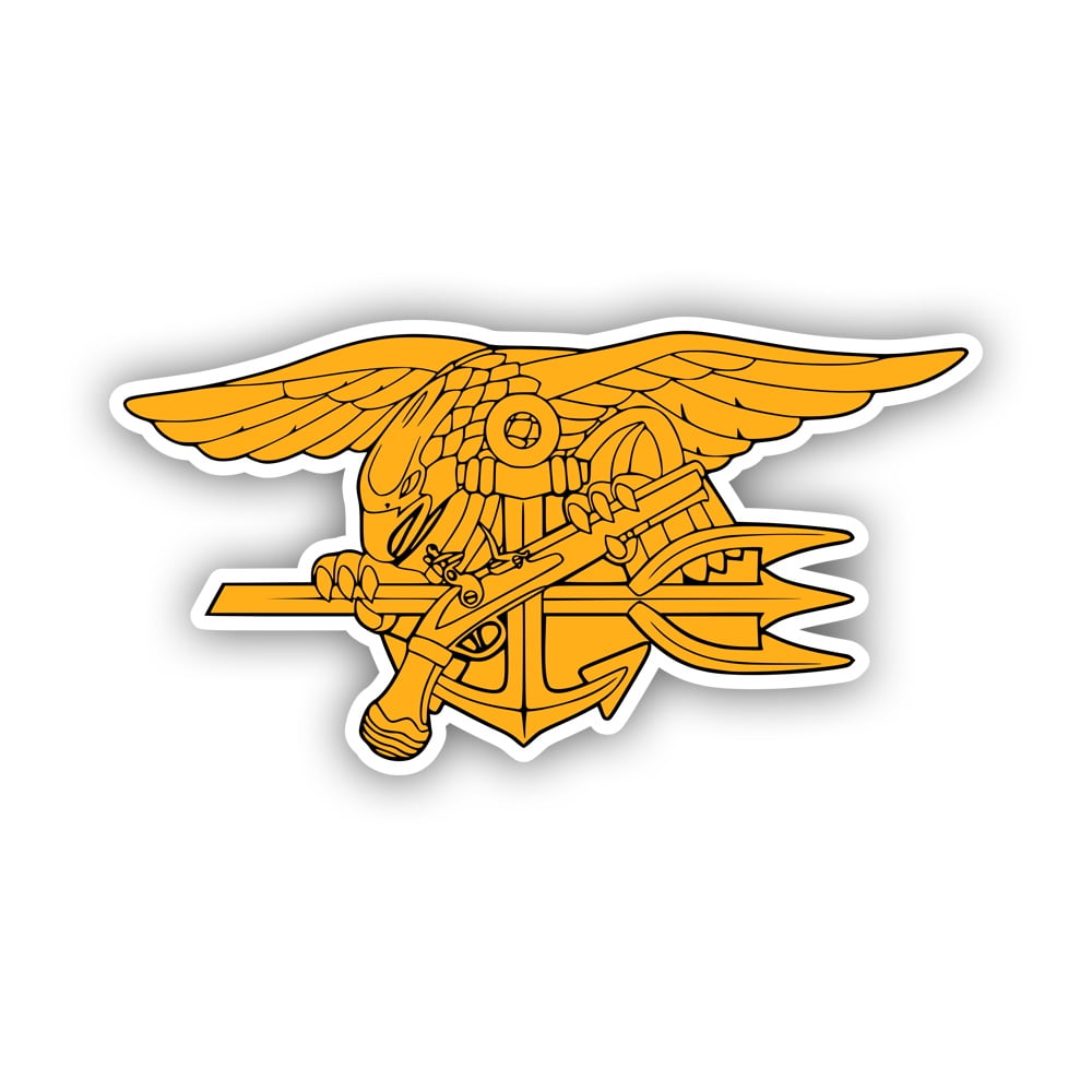 SEAL Trident Sticker Decal Self Adhesive Vinyl Weatherproof Made