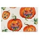 thumbnail image 1 of Juego de 4 manteles individuales de lino de otoño con calabaza aterradora, 12 x 18 pulgadas, manteles de mesa resistentes al calor de temporada para decoración de fiestas, cocinas y comedore, 1 of 5
