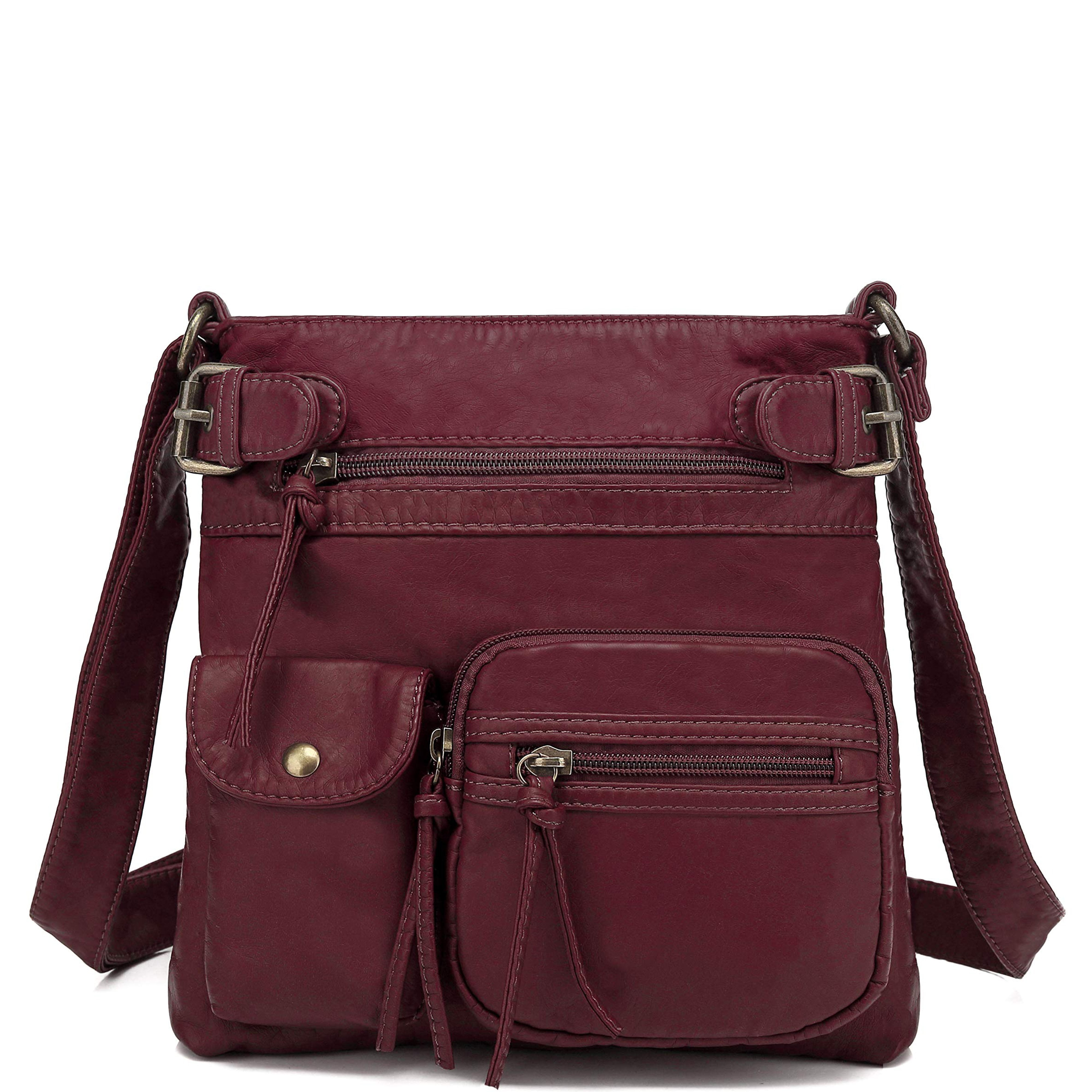 SCARLETON Multi Pocket Purses for Women Crossbody Bag H1833