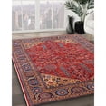 thumbnail image 3 of Ahgly Company Machine Washable Indoor Rectangle Industrial Modern Tomato Red Area Rugs, 2' x 5', 3 of 7