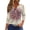 Multicolor #141, variant on 4th of July Shirts for Women Plus Size 3/4 Sleeve Tshirts Casual Red White and Blue Print Pullover USA 250th Anniversary Celebration Party Tops Independence Day Patriotic V Neck Blouses Dark Blue S