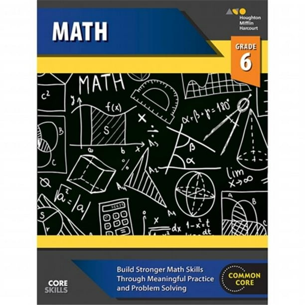 Houghton Mifflin Harcourt SV-9780544268241 Compétences de Base Mathématiques Grade 6
