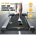 thumbnail image 5 of SWERTOY Electric Folding Treadmill, 2.5HP Foldable Exercise Walking Machince Walking Pad for Apartment Home/Office, Easy to Fold Assembly, MP3,LCD Display, 5 of 9