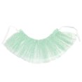 thumbnail image 2 of Falda de malla para fotografía de bebé, vestido de princesa suave y lindo para fotografía de recién nacido con corona para niñas pequeñas, verde claro, 2 of 9