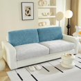 thumbnail image 1 of ASWZXCFGV Chenille Sofa Armrest Covers  Soft Stretch Non-Slip Couch Arm Covers for Sofa  Chair or L Shaped Sectional  Furniture Protector (2 Pieces  Dark Grey), 1 of 6