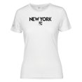 thumbnail image 2 of Women's Levelwear White New York Rangers Maddox City Capsule T-Shirt, 2 of 3