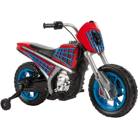 Huffy Marvel Spider-Man 6V Battery-Powered Motorcycle Ride-On – Walmart