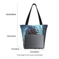 thumbnail image 2 of Kdxio Urban Mechanical Dragon Women Reusable Grocery Bags Foldable Ripstop,Reusable Shopping Bags for Shopping,Gym,Gift, 2 of 5