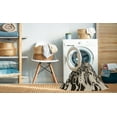 thumbnail image 2 of Ahgly Company Tapis d'Intérieur Lavables en Machine, Ronds, Transitionnels, de Couleur Gris Nuit, Ronds de 8', 2 of 7