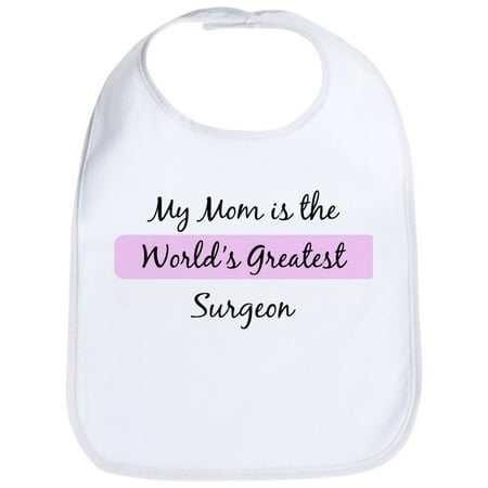 

CafePress - Worlds Greatest Surgeon Bib - Cute Cotton Cloth Baby Bib Toddler Bib