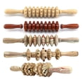 thumbnail image 5 of Rouleau Masseur en Bois à 9 Roues, Rouleau Portatif pour Libération Musculaire, Bâton Masseur, 5 of 5