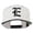 Natural Black, variant on Old English E Embroidered Flat Bill Cap - Black OSFM