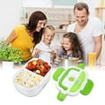 thumbnail image 2 of HEVIRGO Portable Electric Heater Lunch Box Car Plug Food Bento Storage Container Warmer, 2 of 10