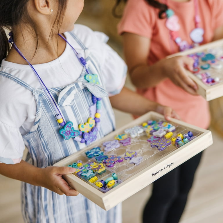 Melissa & Doug Wooden Bead Set-Sweet Hearts