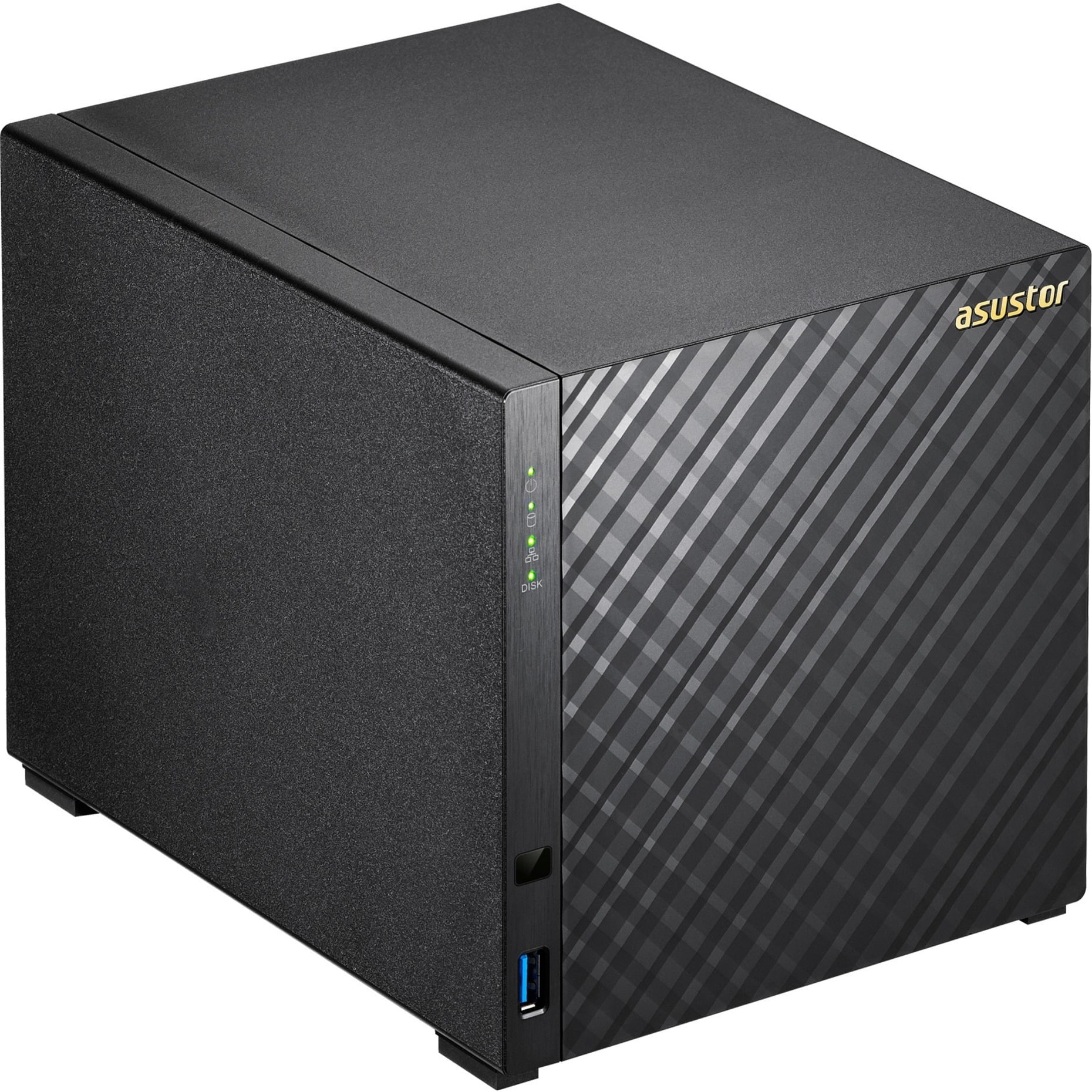 ASUSTOR アサスター AS3104T [NAS] Asustor AS3104T 4-Bay NAS, Intel Celeron Dual-Core, 2 GB DDR3L