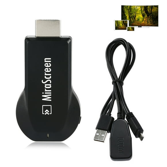 Mirascreen TV Dongle OTA TV Stick 1080p Wireless Wifi Display Receiver Miracast Airplay Android Apple TV Anycast For iOS Android